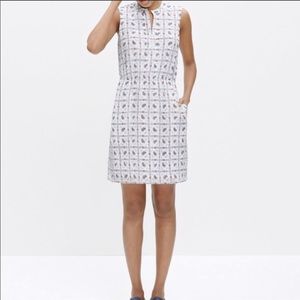 Madewell “Nora” tunic paisley dress with pockets